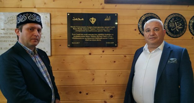 Başkan Şahin'den anlamlı jest