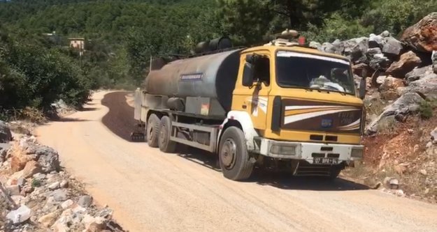 Büyükşehir Asmaca yolunu asfalta hazırlıyor