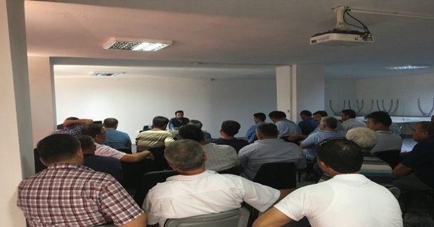 Muhtarlara uyutarşturucuyla mücadele anlatıldı