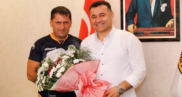 Şimşeklerden Yücel'e teşekkür ziyareti