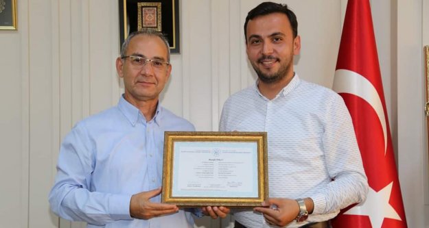 Toklu, ALKÜ'den yüksek lisans diplomasını aldı