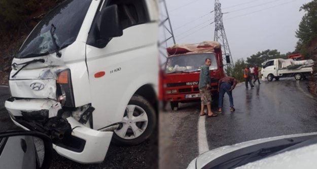 Alanya Kuşyuvası'nda korkutan kaza