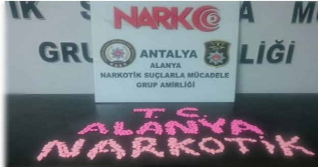 Alanya’da uyuşturucuya bir darbe daha