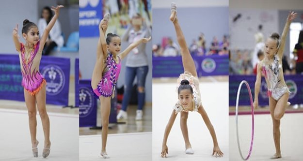 Alanyalı minik cimnastikçiler Türkiye beşincisi oldu