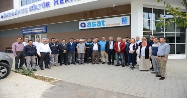 ASAT Heyeti, Gündoğmuş ve Manavgat yatırımlarını inceledi