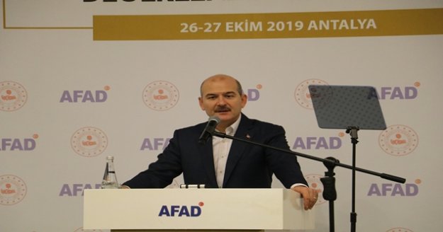 Bakan Soylu'dan AFAD'a bir yıllık kırmızı alarm