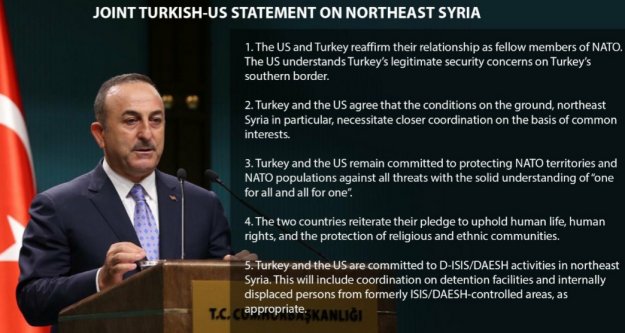 Çavuşoğlu: Operasyona 5 gün ara vereceğiz, YPG çıkacak