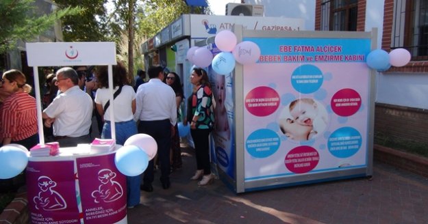 Gazipaşa’ya emzirme kabini