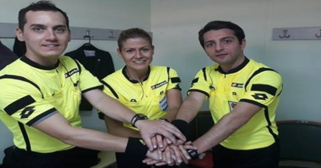 Kestelspor maçına FİFA kokartlı bayan hakem