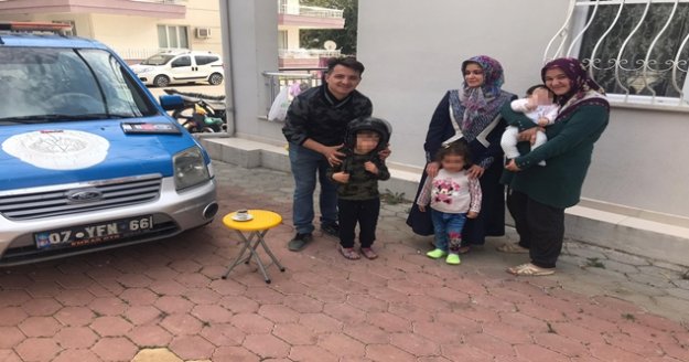 Miniklerin oyun kaçamağı zabıta noktasında bitti