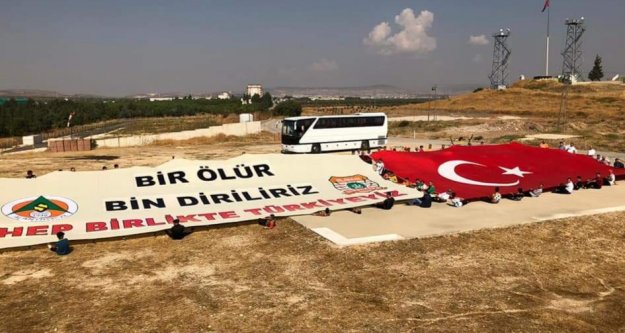Sınırdaki Mehmetçiğe Alanyaspor Şimşeklerden destek