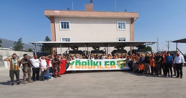 Taraftarlarımızdan PÖH'e moral ziyareti