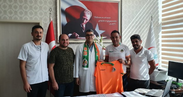 Yörüklerden yeni başhekime hayırlı olsun ziyareti