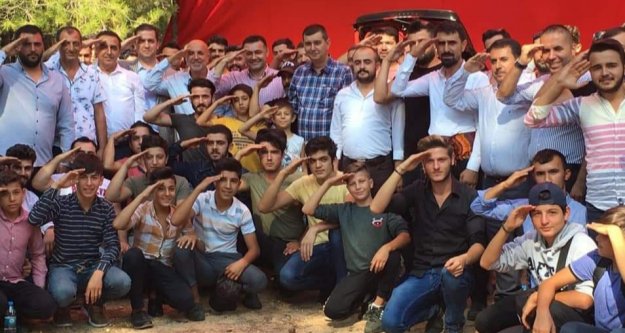 Yücel asker adayları ile piknikte buluştu