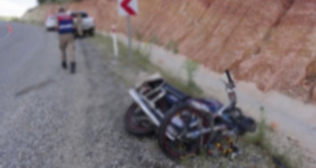 Alanya'da motosiklet sürücüsü ağır yaralandı