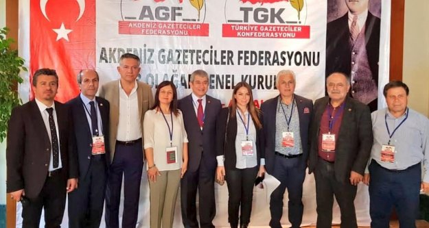 Alanya Gazeteciler Cemiyeti AGF Yönetimi'nde