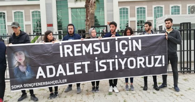 İrem Su için "Adalet istiyoruz" pankartı açtılar