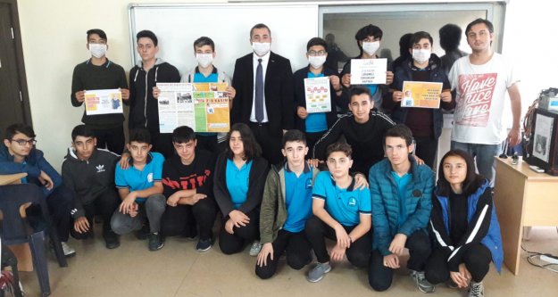 Öğretmenler Lösemiye dikkat çekmek için derse maskeyle girdiler