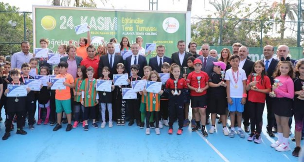 Tenis turnuvası sonuçlandı