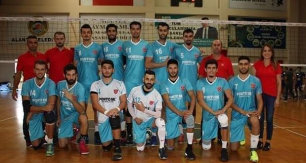 Alanya Belediyespor'dan rahat galibiyet