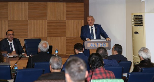 ALTSO'da yılın son meclisi yapıldı