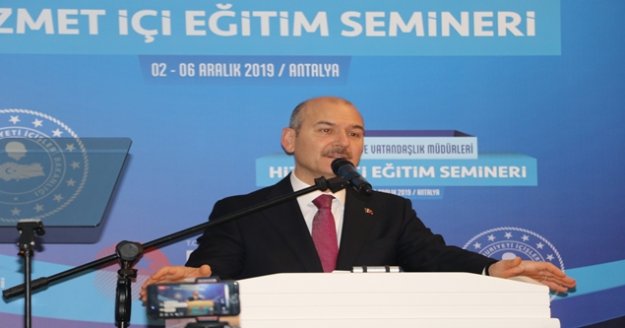 Bakan Soylu: "Sınır güvenlik sistemleri yaptık"