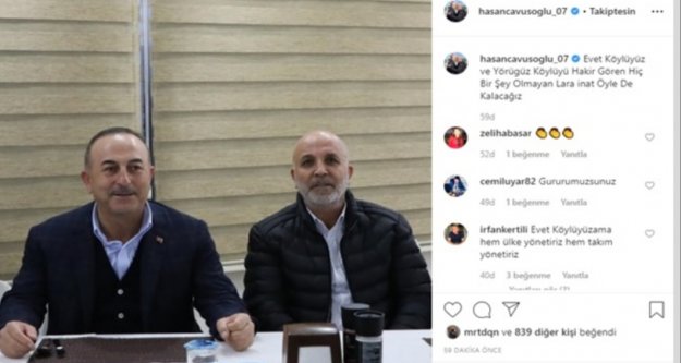 Çavuşoğlu'ndan Antalyaspor taraftarına yanıt
