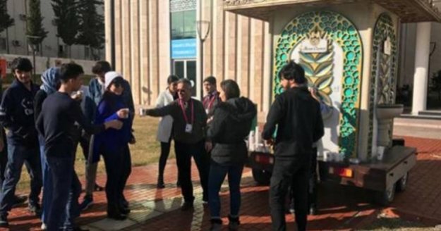 Alanya Belediyesi'nden ALKÜ'de öğrencilere çorba ikramı