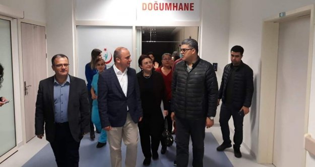 ALKÜ'nün yeni Kalp Merkezi'ni inceledi