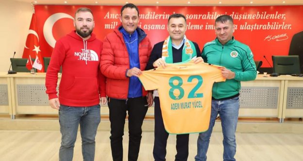 Başkan Yücel Alanyaspor taraftarlarını ağırladı