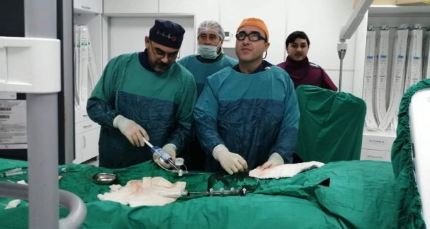 Bu operasyon ALKÜ EAH'nde ilk kez yapıldı