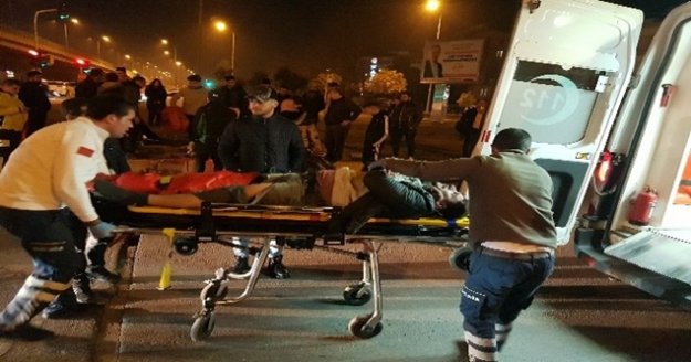 Kaza yapan motosiklette uyuşturucu ele geçirildi