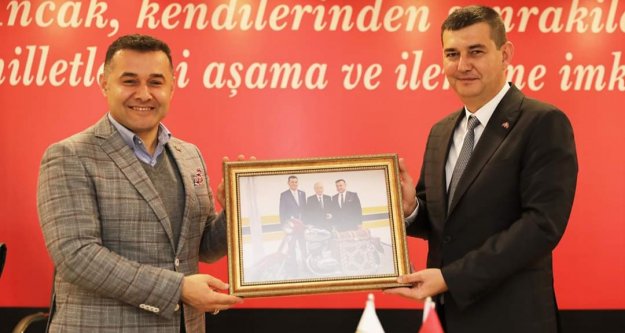 Türkdoğan ve yeni yönetimden Yücel'e ziyaret