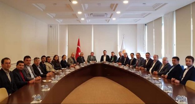 Alanya CHP'den Ak Parti'ye ziyaret