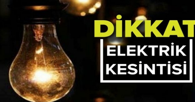 Alanya'da bu mahallelerde elektrik kesintisi var!