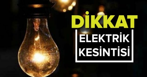 Alanya'da bu mahallelerde elektrik kesintisi var!