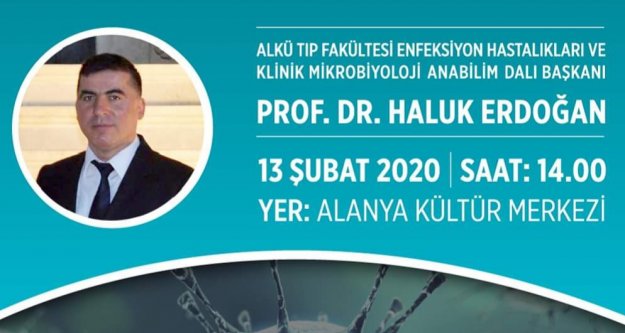 Alanya'da virüs konferansına davet