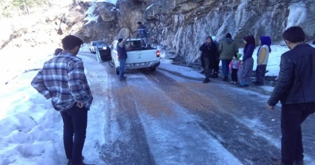 Alanya Kırsalı’ndaki yollara bakım