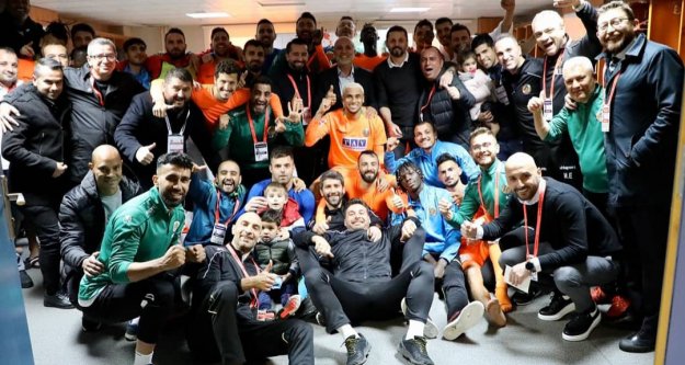Alanyaspor'dan rekorlu galibiyet