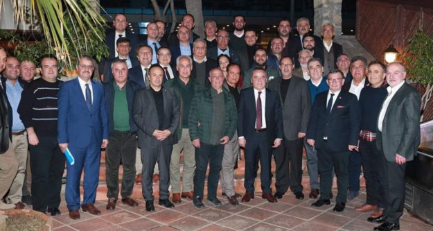 Böcek Alanyalı otelcilerle bir araya geldi