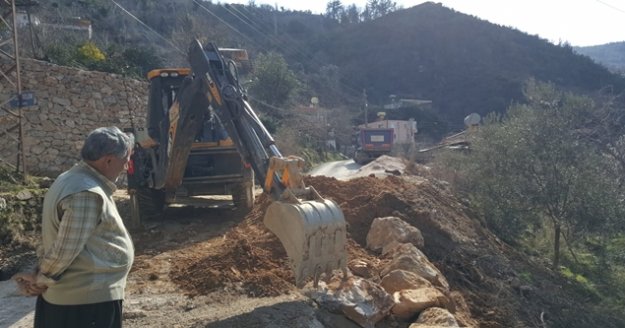 Büyükşehir’den Alanya Kırsalı’nda yoğun çalışma