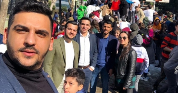 CHP'li gençler Alanya'ya kar getirdi