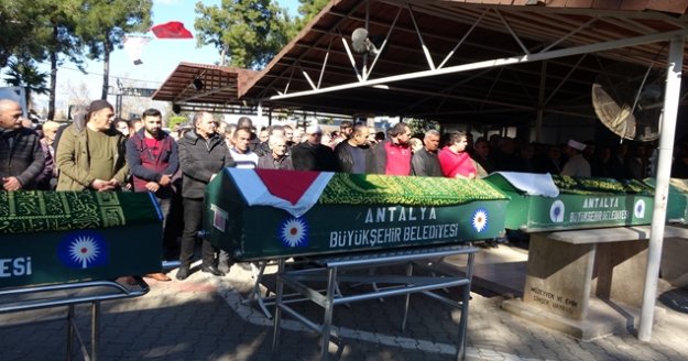 Eski eş kurbanı kadın ve kızına son görev dayısından