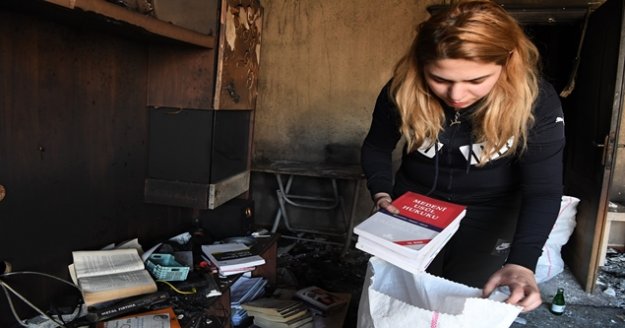 Evi yanan stajyer avukata yardım eli uzandı