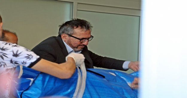 Genç oğlunu trafik kazasında kaybeden öğretmenin son görevi