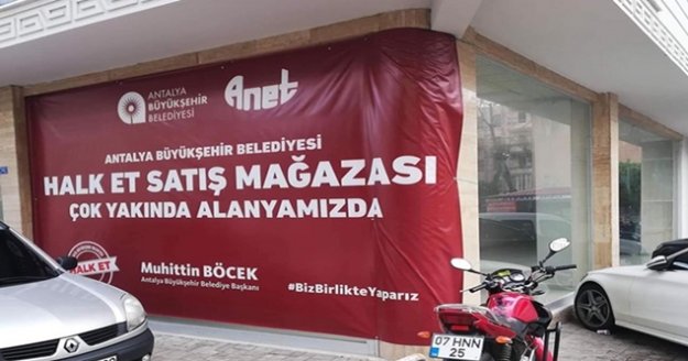 Halk Et için Alanya'da yer tutuldu