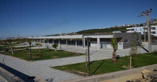 İncekum düğün salonu tamamlandı