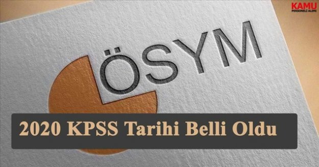 KPSS yerleştirme takvimini açıklandı