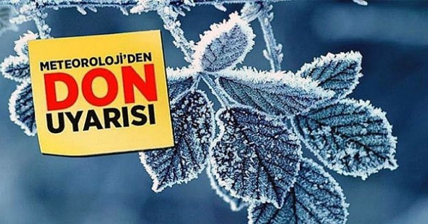 Meteoroloji’den Alanya’ya don uyarısı!