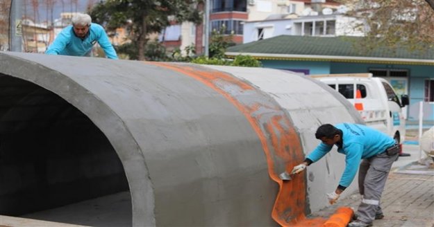 Alanya'da Trafik eğitim parkı'nda yeni düzenleme